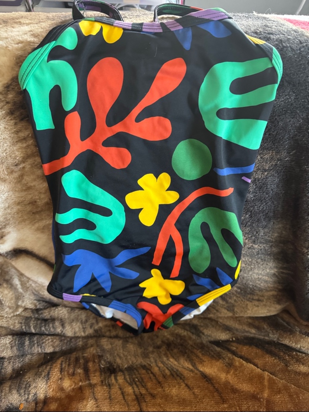 Colorful Abstract One-Piece Swimsuit